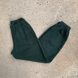 Brandy Melville Green Sweatpants
